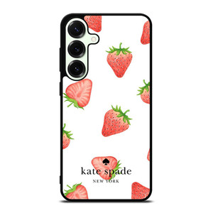 KATE SPADE NEW YORK LOGO STRAWBERRY ICON Samsung Galaxy S25 Plus Case Cover