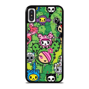 TOKIDOKI DONUTELLA CACTUS iPhone X / XS Case Cover TOKIDOKI DONUTELLA CACTUS iPhone X / XS Case Cover