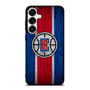LOS ANGELES CLIPPERS WOOD LOGO Samsung Galaxy S25 Plus Case Cover