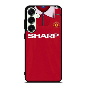 MANCHESTER UNITED FC CLASSIC JERSEY SHARP Samsung Galaxy S25 Plus Case Cover