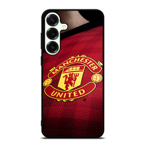 MANCHESTER UNITED LOGO JERSEY Samsung Galaxy S25 Plus Case Cover