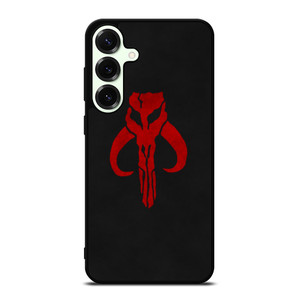 MANDALORIAN RED SKULL LOGO Samsung Galaxy S25 Plus Case Cover