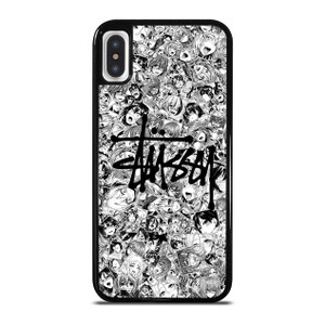 AHEGAO ANIME STUSSY iPhone X / XS Case Cover AHEGAO ANIME STUSSY iPhone X / XS Case Cover