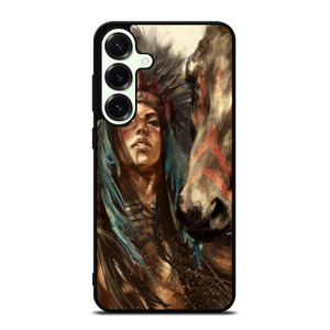 NATIVE AMERICAN PEOPLE ART Samsung Galaxy S25 Plus Case Cover