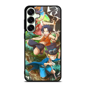 ONE PIECE LUFFY SABO ACE KID Samsung Galaxy S25 Plus Case Cover