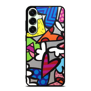 ROMERO BRITTO ABSTRACT LOVE Samsung Galaxy S25 Plus Case Cover