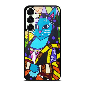 ROMERO BRITTO MONALISA Samsung Galaxy S25 Plus Case Cover