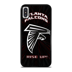 ATLANTA FALCONS RISE UP LOGO iPhone X / XS Case Cover