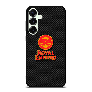 ROYAL ENFIELD MODERN LOGO CARBON Samsung Galaxy S25 Plus Case Cover