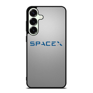 SPACE X LOGO DOT GREY Samsung Galaxy S25 Plus Case Cover