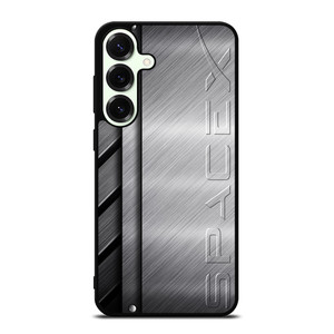 SPACE X LOGO METAL PLATE Samsung Galaxy S25 Plus Case Cover
