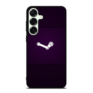 STEAM GAME PURPLE ICON Samsung Galaxy S25 Plus Case Cover
