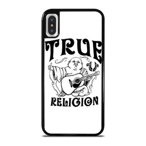 BIG BUDDHA TRUE RELIGION OFF WHITE iPhone X / XS Case Cover BIG BUDDHA TRUE RELIGION OFF WHITE iPhone X / XS Case Cover