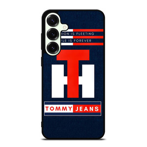 TOMMY HILFIGER JEANS TH LOGO STYLE IS FOREVER Samsung Galaxy S25 Plus Case Cover