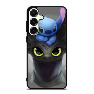 TOOTHLESS AND STITCH Samsung Galaxy S25 Plus Case Cover