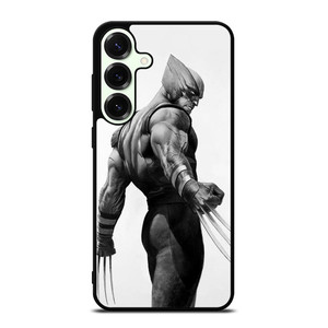 WOLVERINE X-MEN BLACK WHITE ART Samsung Galaxy S25 Plus Case Cover