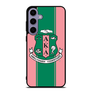 AKA PINK AND GREEN LOGO Samsung Galaxy S24 Plus Case Cover