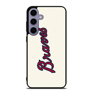 ATLANTA BRAVES ICON BASEBALL TEAM LOGO Samsung Galaxy S24 Plus Case Cover