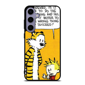 CALVIN AND HOBBES QUOTE Samsung Galaxy S24 Plus Case Cover