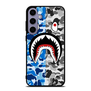 CAMO BAPE SHARK Samsung Galaxy S24 Plus Case Cover