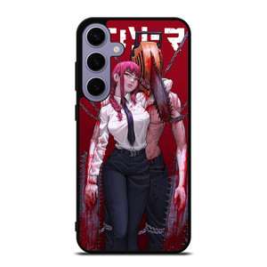 CHAINSAW MAN MANGA MAKIMA DENJI Samsung Galaxy S24 Plus Case Cover
