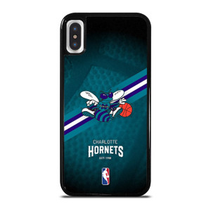 CHARLOTTE HORNETS NBA TEAM iPhone X / XS Case Cover CHARLOTTE HORNETS NBA TEAM iPhone X / XS Case Cover