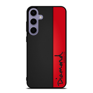 DIAMOND SUPPLY CO RED LEATHER Samsung Galaxy S24 Plus Case Cover