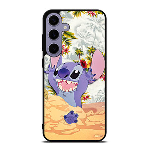 DISNEY LILO & STITCH VINTAGE FLORAL Samsung Galaxy S24 Plus Case Cover