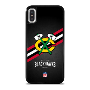 CHICAGO BLACKHAWKS NFL SYMBOL iPhone X / XS Case Cover CHICAGO BLACKHAWKS NFL SYMBOL iPhone X / XS Case Cover