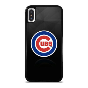 CHICAGO CUBS REFLECTED LOGO iPhone X / XS Case Cover CHICAGO CUBS REFLECTED LOGO iPhone X / XS Case Cover
