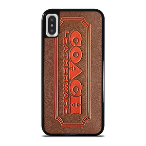 COACH LEATHERWARE EMBOSS iPhone X / XS Case Cover COACH LEATHERWARE EMBOSS iPhone X / XS Case Cover