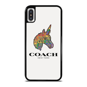 COACH NEW YORK UNICORN iPhone X / XS Case Cover COACH NEW YORK UNICORN iPhone X / XS Case Cover