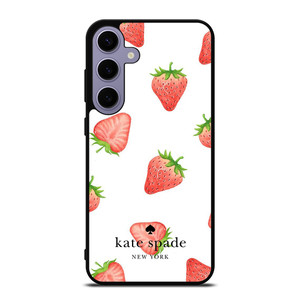 KATE SPADE NEW YORK LOGO STRAWBERRY ICON Samsung Galaxy S24 Plus Case Cover
