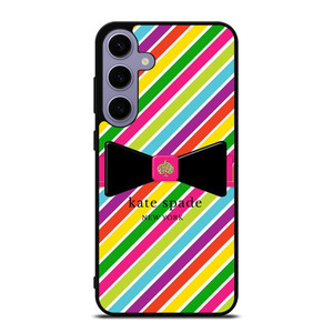 KATE SPADE NEW YORK LOGO STRIPE RIBBON ICON Samsung Galaxy S24 Plus Case Cover