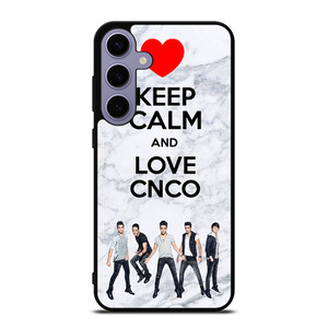 KEEP CALM AND LOVE CNCO MARBLE Samsung Galaxy S24 Plus Case Cover