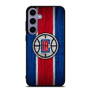 LOS ANGELES CLIPPERS WOOD LOGO Samsung Galaxy S24 Plus Case Cover