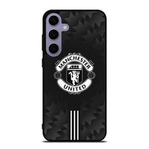 MANCHESTER UNITED BLACK LOGO Samsung Galaxy S24 Plus Case Cover