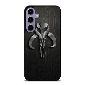 MANDALORIAN LEATHER LOGO Samsung Galaxy S24 Plus Case Cover