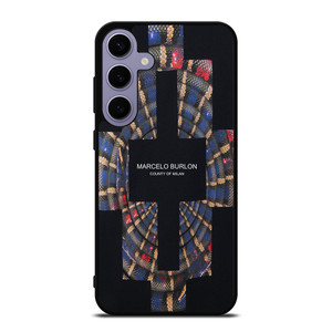 MARCELO BURLON COUNTY OF MILAN LOGO Samsung Galaxy S24 Plus Case Cover