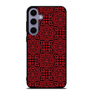 OBEY RED LOGO PATTERN Samsung Galaxy S24 Plus Case Cover
