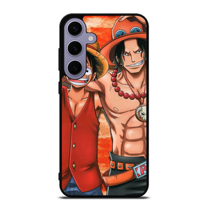 ONE PIECE ACE AND LUFFY Samsung Galaxy S24 Plus Case Cover
