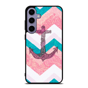 PAISLEY TRIBAL NAUTICAL ANCHOR Samsung Galaxy S24 Plus Case Cover