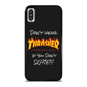 DON'T SKATE THRASHER iPhone X / XS Case Cover DON'T SKATE THRASHER iPhone X / XS Case Cover
