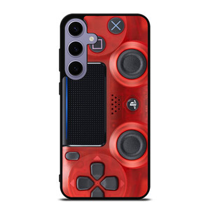 PS4 CONTROLLER PLAY STATION RED Samsung Galaxy S24 Plus Case Cover