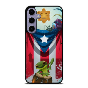 PUERTO RICO FROG FLAG Samsung Galaxy S24 Plus Case Cover