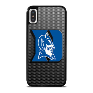 DUKE BLUE DEVILS METAL LOGO iPhone X / XS Case Cover
