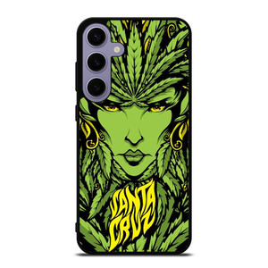 SANTA CRUZ SKATEBOARD LADY LEAFS Samsung Galaxy S24 Plus Case Cover