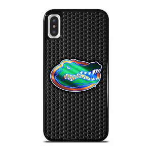 FLORIDA GATORS METAL ICON iPhone X / XS Case Cover