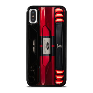 FORD MUSTANG SHELBY BACK VIEW iPhone X / XS Case Cover FORD MUSTANG SHELBY BACK VIEW iPhone X / XS Case Cover