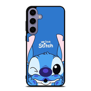 WE LOVE STITCH AND LILO CARTOON Samsung Galaxy S24 Plus Case Cover